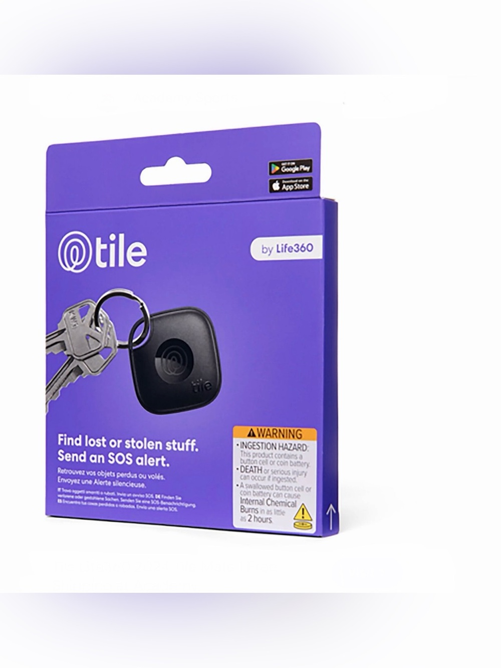 TILE Bluetooth Tracker for Keys and Items